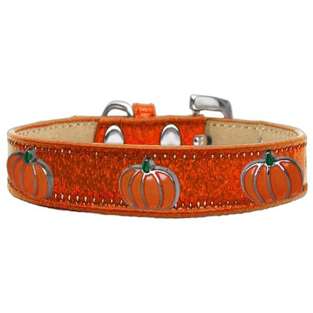 PET PAL Pumpkin Widget Ice Cream Dog CollarOrange Size 20 PE833115